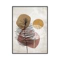 Picture of Geo Botanical I _GroupedProduct_Rectangle_Portrait_Canvas_Framed_