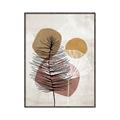 Picture of Geo Botanical I _GroupedProduct_Rectangle_Portrait_Canvas_Framed_