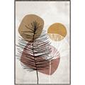 Picture of Geo Botanical I _GroupedProduct_Rectangle_Portrait_Canvas_Framed_