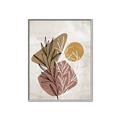 Picture of Geo Botanical II  _GroupedProduct_Rectangle_Portrait_Canvas_Framed_