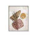 Picture of Geo Botanical II  _GroupedProduct_Rectangle_Portrait_Canvas_Framed_