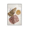 Picture of Geo Botanical II  _GroupedProduct_Rectangle_Portrait_Canvas_Framed_