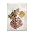 Picture of Geo Botanical II  _GroupedProduct_Rectangle_Portrait_Canvas_Framed_