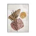 Picture of Geo Botanical II  _GroupedProduct_Rectangle_Portrait_Canvas_Framed_