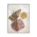 Picture of Geo Botanical II  _GroupedProduct_Rectangle_Portrait_Canvas_Framed_