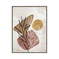 Picture of Geo Botanical II  _GroupedProduct_Rectangle_Portrait_Canvas_Framed_