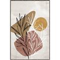 Picture of Geo Botanical II  _GroupedProduct_Rectangle_Portrait_Canvas_Framed_