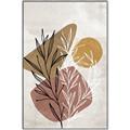 Picture of Geo Botanical II  _GroupedProduct_Rectangle_Portrait_Canvas_Framed_