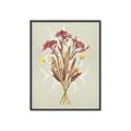 Picture of Dried Flowers with Outline I _GroupedProduct_Rectangle_Portrait_Canvas_Framed_