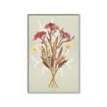 Picture of Dried Flowers with Outline I _GroupedProduct_Rectangle_Portrait_Canvas_Framed_