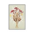 Picture of Dried Flowers with Outline I _GroupedProduct_Rectangle_Portrait_Canvas_Framed_