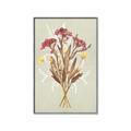 Picture of Dried Flowers with Outline I _GroupedProduct_Rectangle_Portrait_Canvas_Framed_