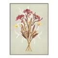 Picture of Dried Flowers with Outline I _GroupedProduct_Rectangle_Portrait_Canvas_Framed_