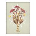 Picture of Dried Flowers with Outline I _GroupedProduct_Rectangle_Portrait_Canvas_Framed_