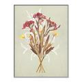 Picture of Dried Flowers with Outline I _GroupedProduct_Rectangle_Portrait_Canvas_Framed_