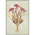 Picture of Dried Flowers with Outline I _GroupedProduct_Rectangle_Portrait_Canvas_Framed_