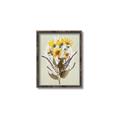 Picture of Dried Flowers with Outline II  _GroupedProduct_Rectangle_Portrait_Canvas_Framed_