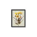 Picture of Dried Flowers with Outline II  _GroupedProduct_Rectangle_Portrait_Canvas_Framed_