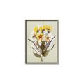 Picture of Dried Flowers with Outline II  _GroupedProduct_Rectangle_Portrait_Canvas_Framed_