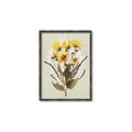 Picture of Dried Flowers with Outline II  _GroupedProduct_Rectangle_Portrait_Canvas_Framed_