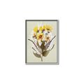 Picture of Dried Flowers with Outline II  _GroupedProduct_Rectangle_Portrait_Canvas_Framed_
