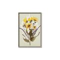 Picture of Dried Flowers with Outline II  _GroupedProduct_Rectangle_Portrait_Canvas_Framed_