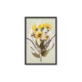 Picture of Dried Flowers with Outline II  _GroupedProduct_Rectangle_Portrait_Canvas_Framed_