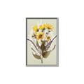 Picture of Dried Flowers with Outline II  _GroupedProduct_Rectangle_Portrait_Canvas_Framed_