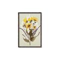 Picture of Dried Flowers with Outline II  _GroupedProduct_Rectangle_Portrait_Canvas_Framed_