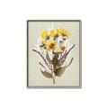 Picture of Dried Flowers with Outline II  _GroupedProduct_Rectangle_Portrait_Canvas_Framed_