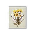 Picture of Dried Flowers with Outline II  _GroupedProduct_Rectangle_Portrait_Canvas_Framed_