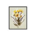 Picture of Dried Flowers with Outline II  _GroupedProduct_Rectangle_Portrait_Canvas_Framed_