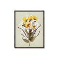 Picture of Dried Flowers with Outline II  _GroupedProduct_Rectangle_Portrait_Canvas_Framed_