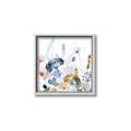 Picture of Light Blue Flowers I     _GroupedProduct_Square_Canvas_Framed_