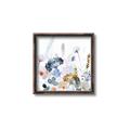Picture of Light Blue Flowers I     _GroupedProduct_Square_Canvas_Framed_