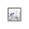 Picture of Light Blue Flowers I     _GroupedProduct_Square_Canvas_Framed_