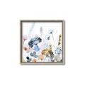 Picture of Light Blue Flowers I     _GroupedProduct_Square_Canvas_Framed_