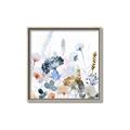 Picture of Light Blue Flowers I     _GroupedProduct_Square_Canvas_Framed_