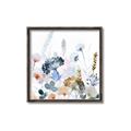 Picture of Light Blue Flowers I     _GroupedProduct_Square_Canvas_Framed_