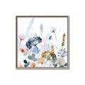 Picture of Light Blue Flowers I     _GroupedProduct_Square_Canvas_Framed_