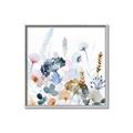Picture of Light Blue Flowers I     _GroupedProduct_Square_Canvas_Framed_