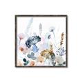 Picture of Light Blue Flowers I     _GroupedProduct_Square_Canvas_Framed_