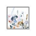 Picture of Light Blue Flowers I     _GroupedProduct_Square_Canvas_Framed_