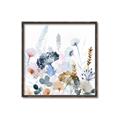 Picture of Light Blue Flowers I     _GroupedProduct_Square_Canvas_Framed_