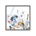 Picture of Light Blue Flowers I     _GroupedProduct_Square_Canvas_Framed_