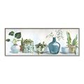 Picture of Simple Plant Row _GroupedProduct_Panel_Landscape_Canvas_Framed_