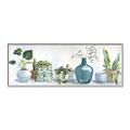 Picture of Simple Plant Row _GroupedProduct_Panel_Landscape_Canvas_Framed_