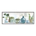 Picture of Simple Plant Row _GroupedProduct_Panel_Landscape_Canvas_Framed_
