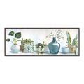 Picture of Simple Plant Row _GroupedProduct_Panel_Landscape_Canvas_Framed_