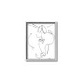 Picture of Line Drawn Horses I _GroupedProduct_Rectangle_Portrait_Canvas_Framed_